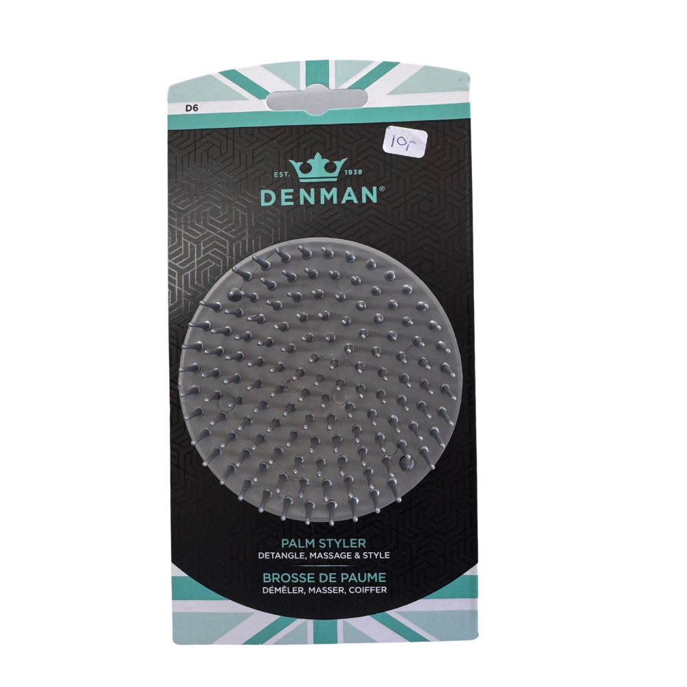 D6 Original BE Bop scalp massager & shower brush - Grijs