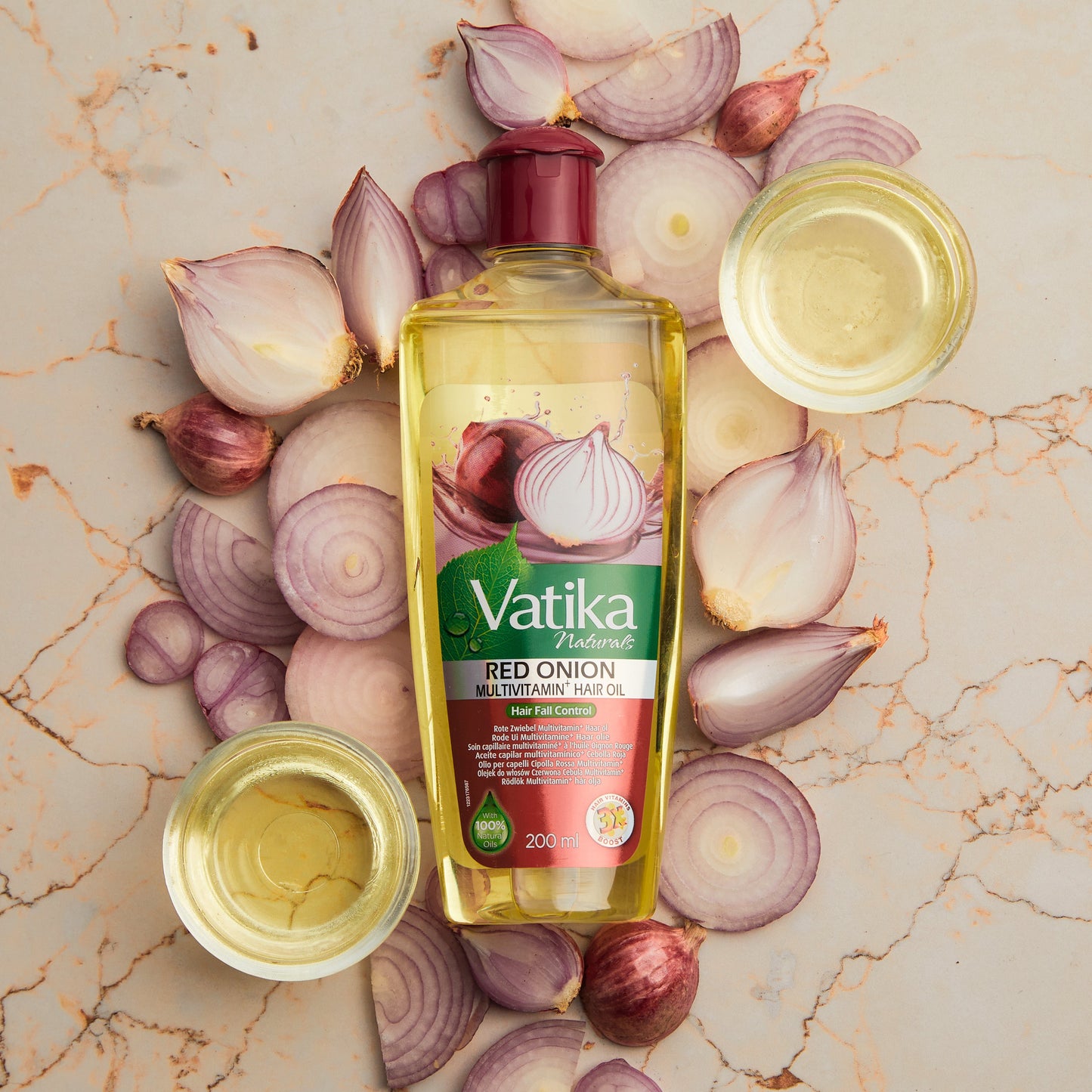 Vatika red onion multivitamin hair oil