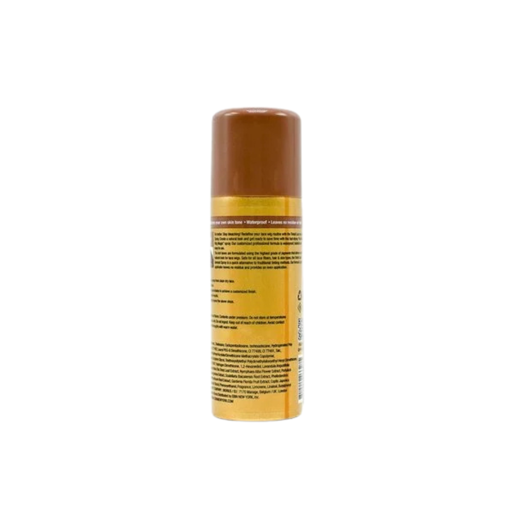 EBIN Tinted Lace Aerosol Spray - Dark Brown 80ml
