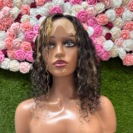 Water wave curl 10 inch, 4.4 closure