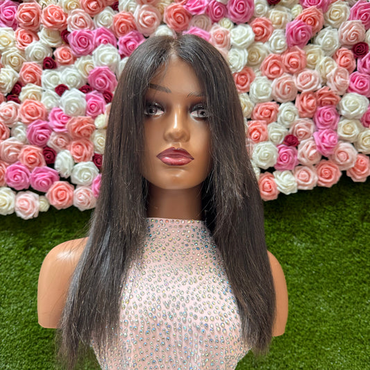 Wig 5.5 closure straight hair