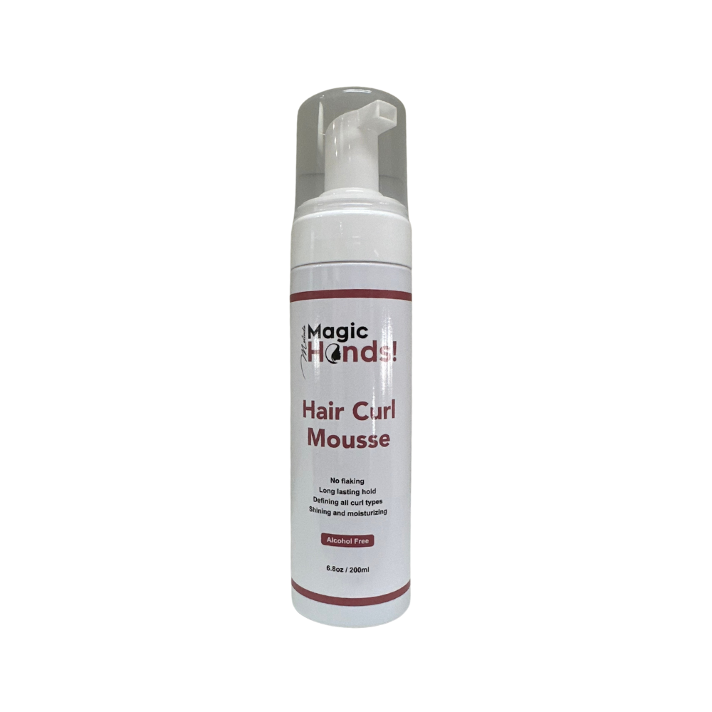Hair curl mousse