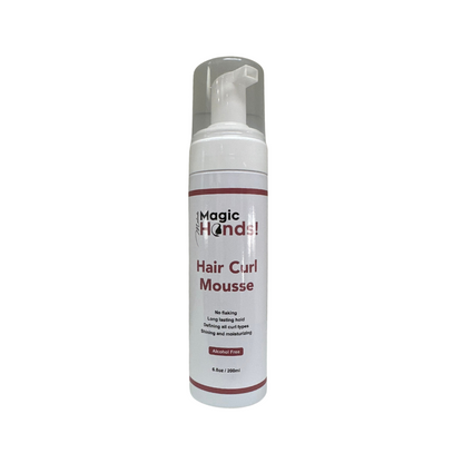 Hair curl mousse